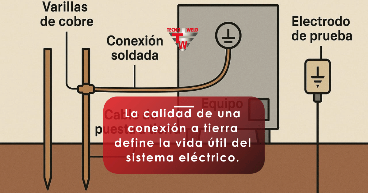 conexión a tierra confiable | Tecnoweld
