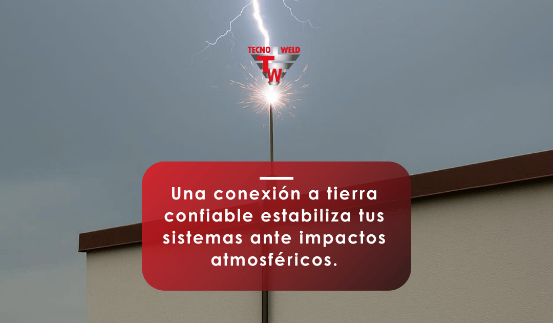 Conexión a tierra para protección eficaz contra rayos