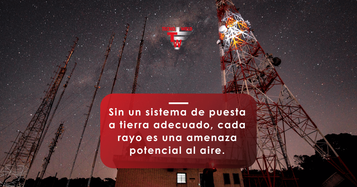 puesta a tierra en telecomunicaciones | Tecnoweld